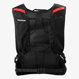Mochila De Hidratacao Cross 12 Branco/Preto/Vermelho Salomon