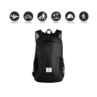 Mochila Dobrável Daypack 18L - Preto