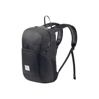Mochila Dobrável Daypack 22 Litros Naturehike - Preto