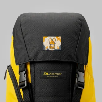 Mochila Infantil Preto Amarelo 14L Acampar