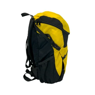 Mochila Órix 23L Acampar Em Cordura E Rip-Stop Com Capa De Chuva - Preto E Amarelo
