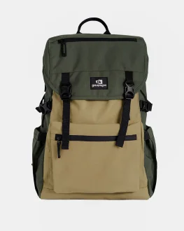 Mochila Pelican 2.0 30 Litros Galapagos - Ocre E Verde Militar