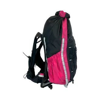 Mochila Racer 30L Acampar - Preto E Rosa