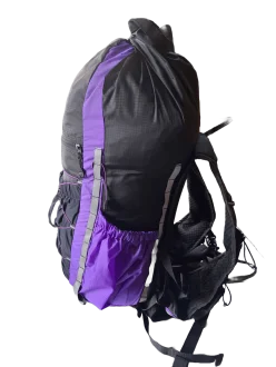 Mochila Racer 30L Acampar - Preto E Roxo