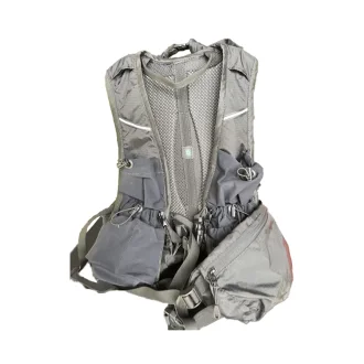 Mochila Racer 30L Acampar - Preto E Verde Equipamento