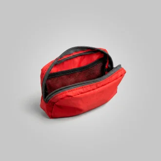 Necessaire Kit Primeiros Socorros Vermelho Acampar