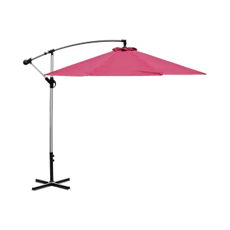 Ombrelone Lateral Aluminio 3M Vermelho Kala