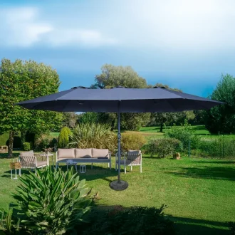 Ombrelone Retangular Duplo 4,5 M Kala - Azul