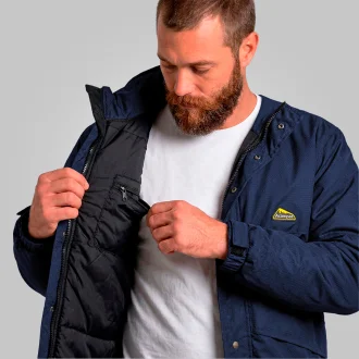 Parka Ushuaia Masculino Marinho Acampar