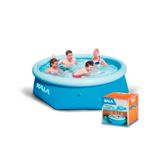 Piscina Inflavel C/ Borda Redonda 305X76Cm 4000 L Kala