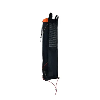 Porta Bastão De Caminhada Nylon 600 Ntk - Preto E Laranja