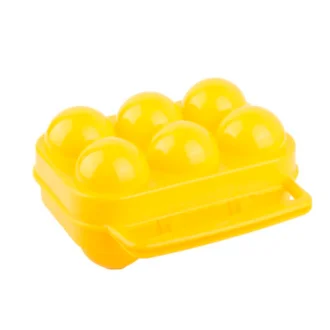 Porta Ovos Egg Holder 6 Unidades Coghlans - Amarelo