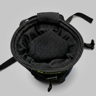 Saco De Magnesio Preto E Marinho Acampar