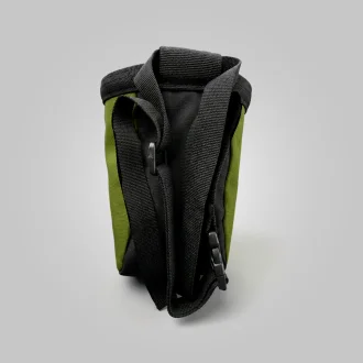 Saco De Magnésio Preto E Verde Com Cinto Ajustável Caqui Outdoor Escalada Acampar