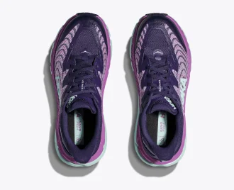 Tênis Mafate Speed 4 Feminino Hoka - Roxo