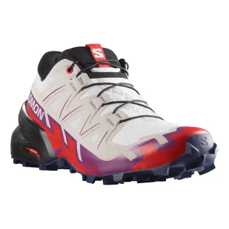 Tênis Speedcross 6 Feminino Cinza Vermelho Salomon
