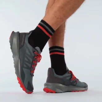 Tênis Patrol Masculino Salomon - Cinza E Vermelho