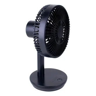 Ventilador Portátil Recarregável Via Usb 5W Preto Liege