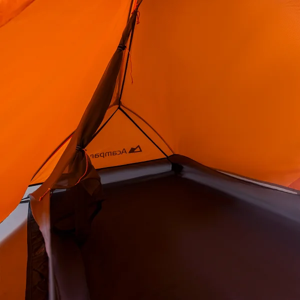 Barraca Alpha 1 Pessoa Ultralight 3 Estações Laranja Acampar - Imagem 5