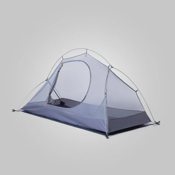Barraca Alpha 1 Pessoa Ultralight 3 Estações Laranja Acampar - Imagem 9