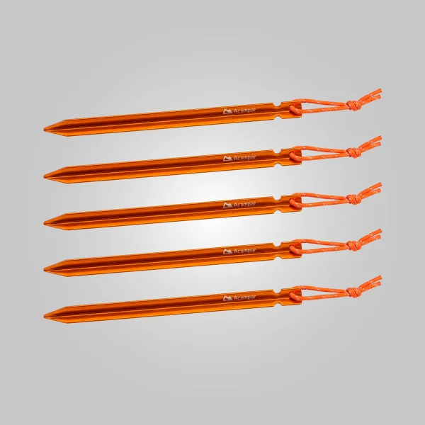 Barraca Alpha 1 Pessoa Ultralight 3 Estações Laranja Acampar - Imagem 13