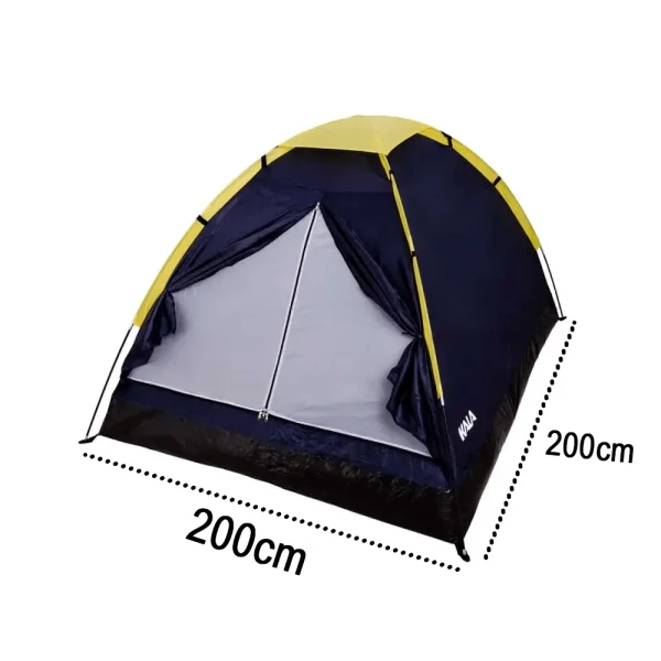 Barraca San Valentin com Bolsa para Transporte 4 Pessoas Kala - Azul e Amarelo - Imagem 3