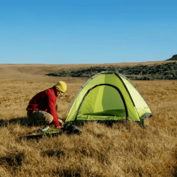 Barraca Igloo Yunka 2 Lugares Hawapi - Verde Limão - Imagem 9