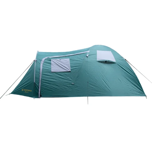 Barraca de Camping Zeus 5 Pessoas Avancê Fechado e Coluna Dágua 2500 MM Guepardo - Verde e Cinza - Imagem 3