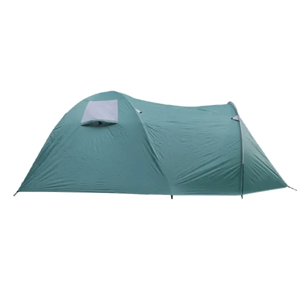 Barraca de Camping Zeus 5 Pessoas Avancê Fechado e Coluna Dágua 2500 MM Guepardo - Verde e Cinza - Imagem 4