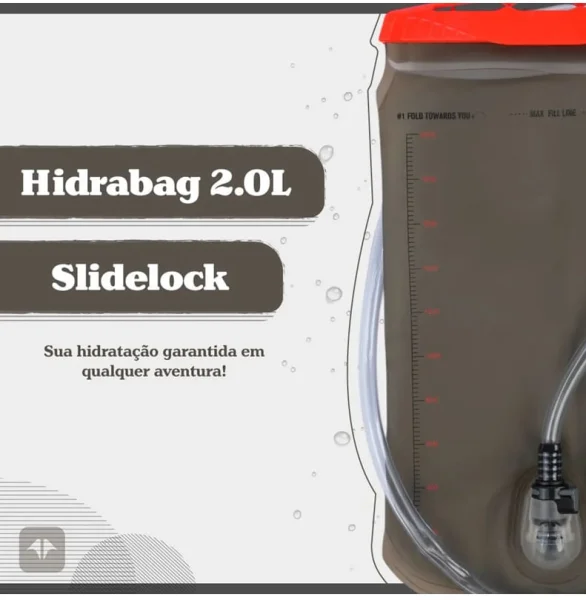 Bolsa de Hidratacao Hidrabag C/ Abertura 2 L Ntk - Imagem 2