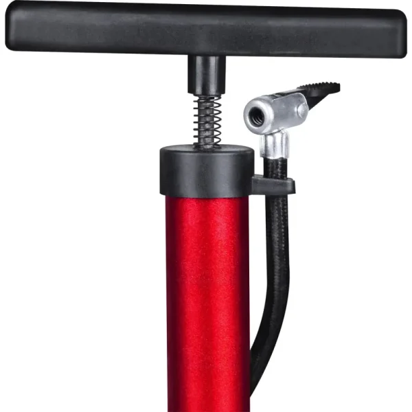 Bomba de Ar Sport 470 MM Worker - Vermelho e Preto - Imagem 3
