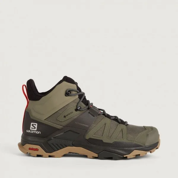 Bota X Ultra 4 Gtx Masculina Salomon - Bege - Imagem 2