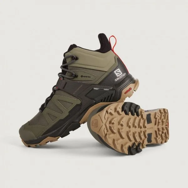 Bota X Ultra 4 Gtx Masculina Salomon - Bege - Imagem 3