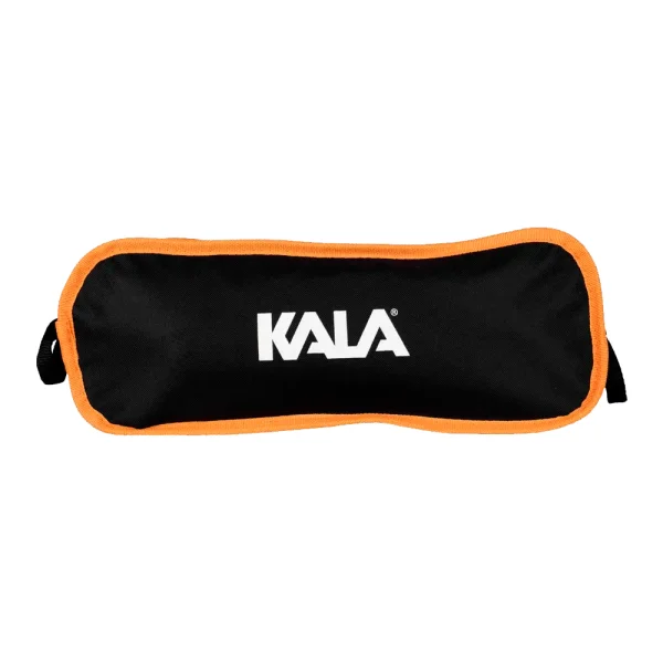 Cadeira Desmontável Mônaco Preta 120Kg Kala - Preto e Laranja - Imagem 4