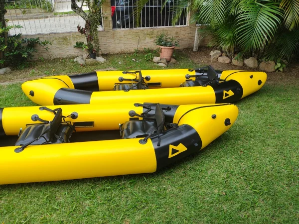 Caiaque Inflável Packraft 2 Lugares Ultraleve, Compacto e Resistente - Imagem 5