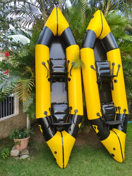 Caiaque Inflável Packraft 2 Lugares Ultraleve, Compacto e Resistente - Imagem 6