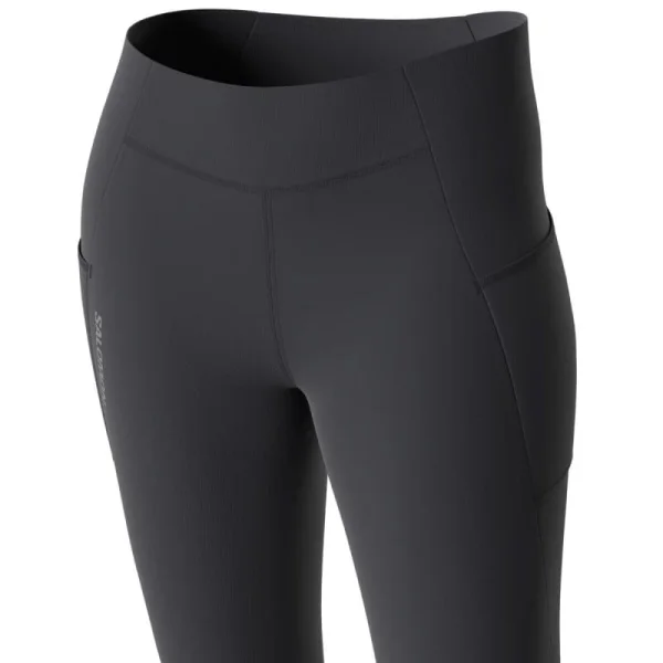 Calça Corrida Cross Run 25 Tight Feminina Salomon - Preto - Imagem 8