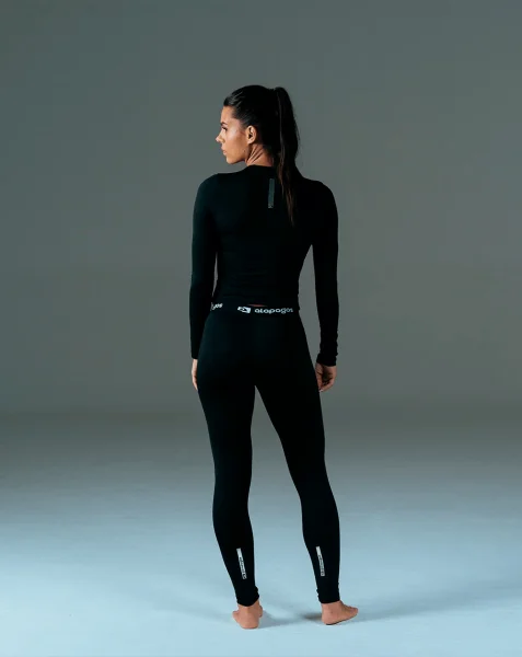 Calça Segunda Pele Feminina Lithium Thermo Galapagos - Preto - Imagem 5
