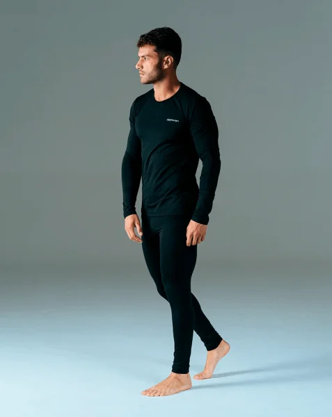 Calça Segunda Pele Masculina Lithium Thermo - Preto - Imagem 3
