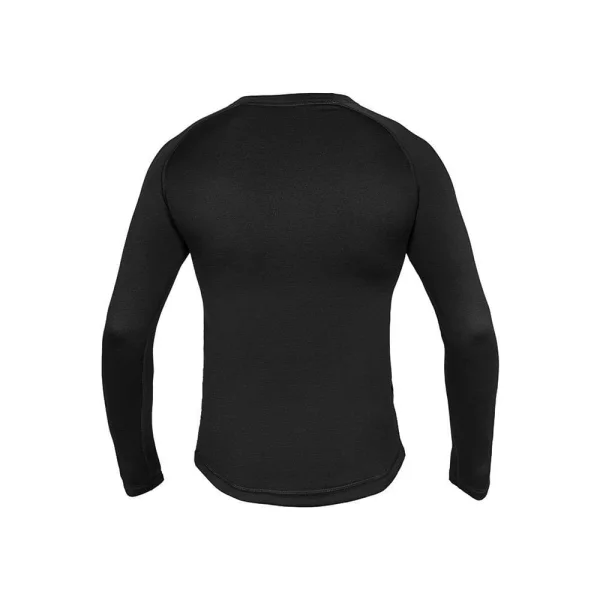 T-Shirt Manga Longa Thermoplus Masculina Preta Curtlo - Preto - Imagem 2