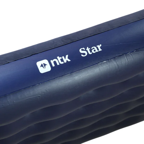 Colchão Inflável Star Casal Superfície Aveludada Pvc Ntk - Azul - Imagem 4