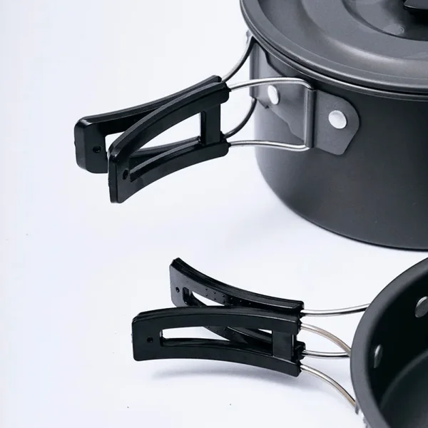 Conjunto de Panelas com 2 Peç e Chaleira Preto Hawapi - Preto - Imagem 3