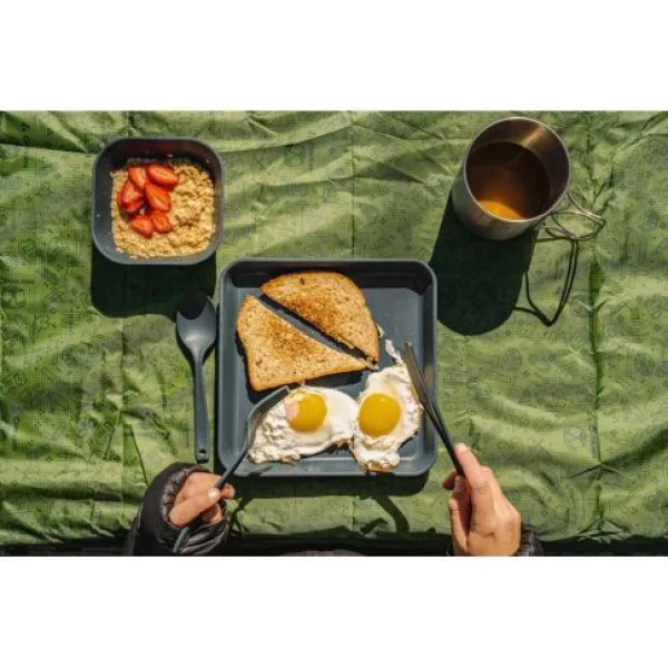 Kit de Talheres Camping Cutlery Coghlans - Azul - Imagem 4