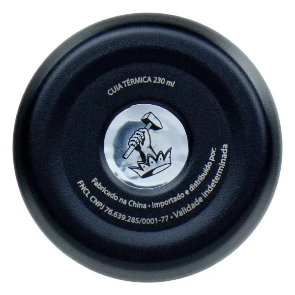 Cuia Térmica Aço Inox 230Ml Collins - Preto - Imagem 3