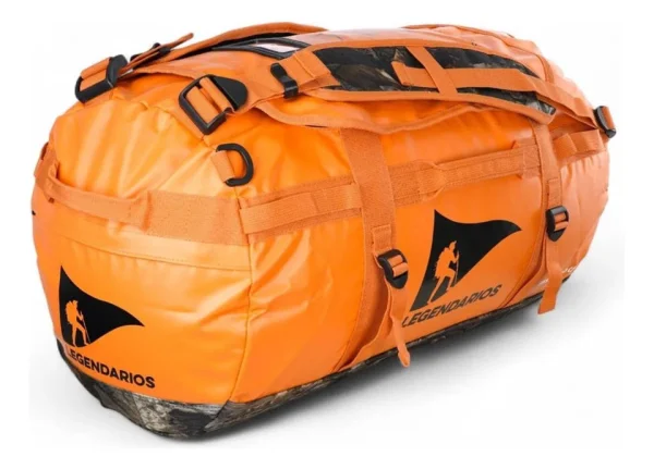 Mochila Duffle Bag Ntk Legendarios 50L Resistente e Espaçosa - Laranja - Imagem 4