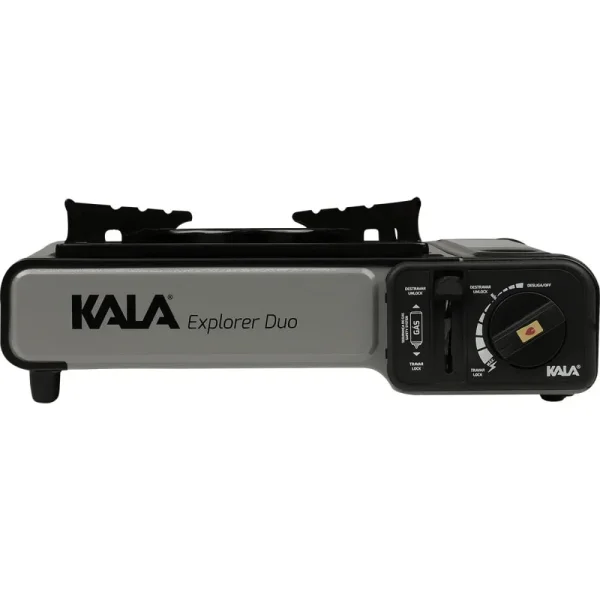 Fogareiro a Gás Explorer Duo Kala - Preto - Imagem 2