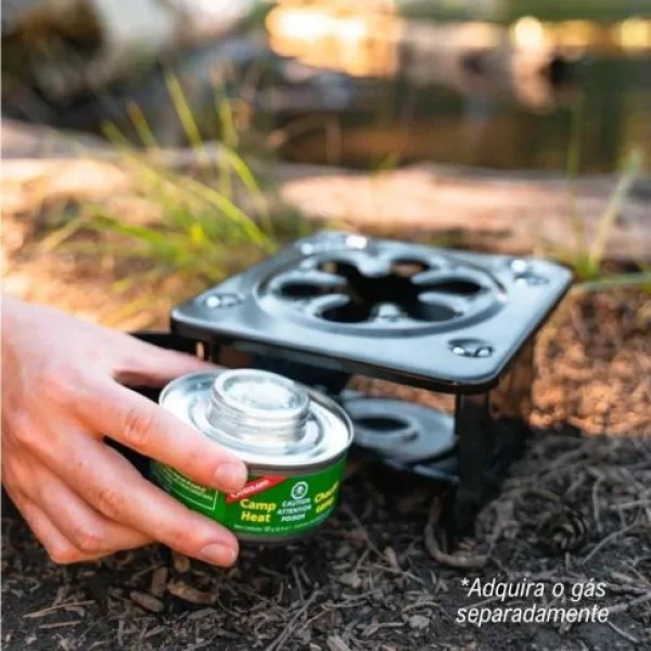 Fogareiro Dobrável Folding Stove Coghlans - Preto - Imagem 6