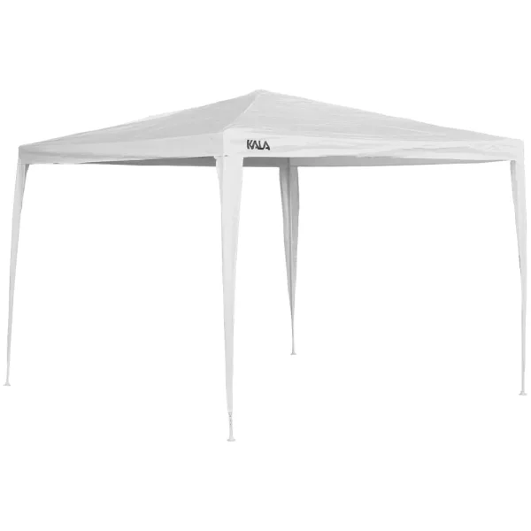 Gazebo de Ferro Desmontável 3X3M Kala - Branco - Imagem 3