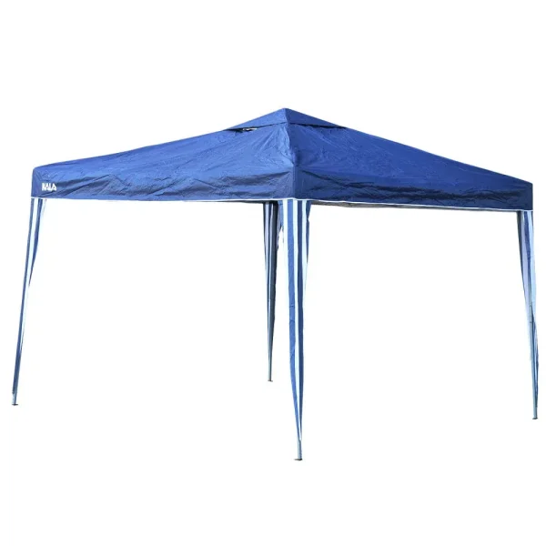Gazebo Dobrável de Poliéster e Alumínio 3X3M Kala - Azul - Imagem 2