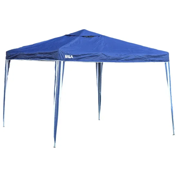 Gazebo Dobrável de Poliéster e Alumínio 3X3M Kala - Azul - Imagem 3